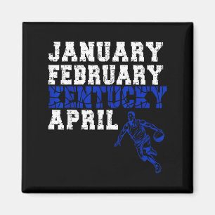 Imán Divertido Enero Febrero Kentucky Abril Locura