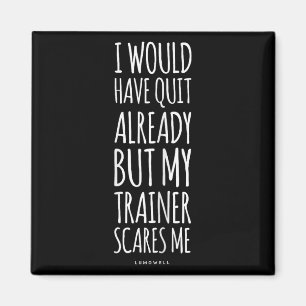 Imán Divertido entrenamiento S_ My Entrenador Me Da Mie