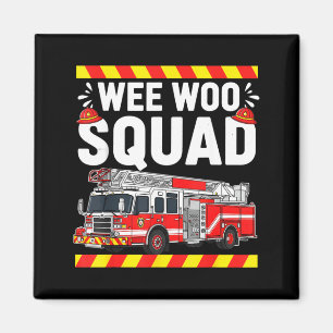 Imán Divertido escuadrón Wee Woo Departamento de Bomber