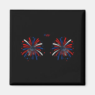 Imán Divertido Estoy Aquí Solo Por Los Fuegos Artificia