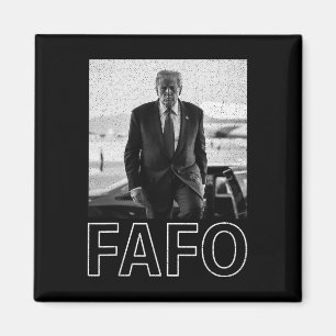 Imán Divertido Fafo Trump Fafo Americano Usa _8