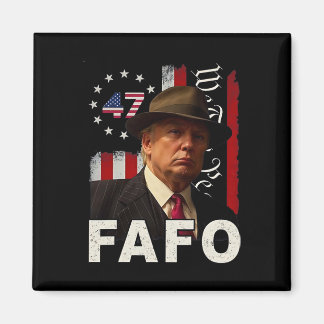 Imán Divertido Fafo Trump Fafo Americano Usa Para Hombr