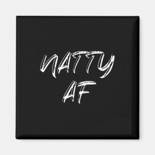 Imán Divertido gimnasio 100% Natty Af Bodybuilding Appa