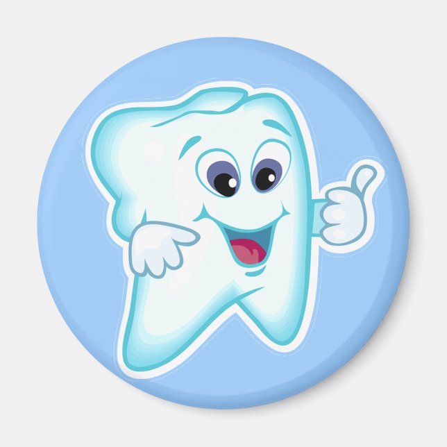 Imán Divertido higienista dental (Frente)