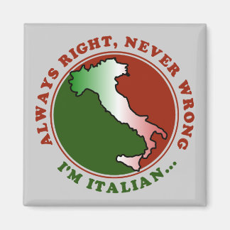 Imán Divertido italiano obstinado