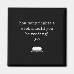 Imán Divertido Libro de Memes 67 Amante de los Libros y