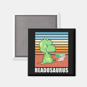 Imán Divertido libro Readosaurus Dinosaur leyendo Dino