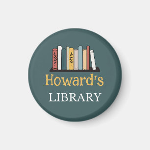 Imán ¡DIVERTIDO! Magnet - Biblioteca - Personalizado -