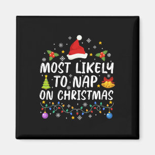 Imán Divertido Más Probable De Napear En Navidades De N