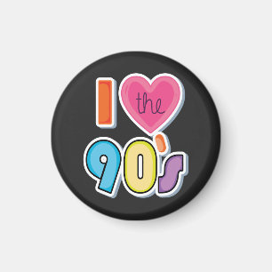Imán Divertido me encanta la fiesta temática de los 90,