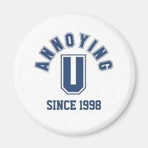 Imán Divertido molesto imán, azul