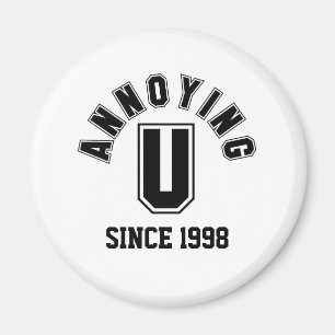 Imán Divertido molesto imán, negro