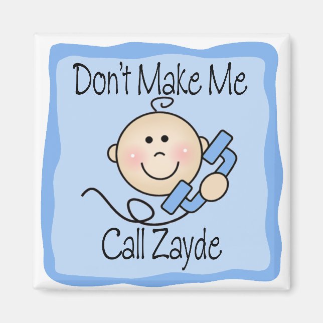 Imán Divertido, no me hagas llamar a Zayde (Frente)