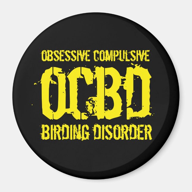 Imán Divertido OCBD (Trastorno Obsesivo Compulsivo de A (Frente)