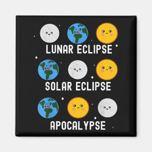 Imán Divertido Para Eclipse Solar 04 08 24