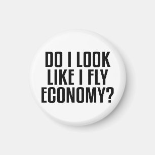 Imán Divertido ¿Parece que vuelo en clase económica? Ci