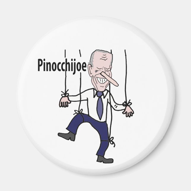 Imán Divertido político contra Joe Biden Pun (Frente)