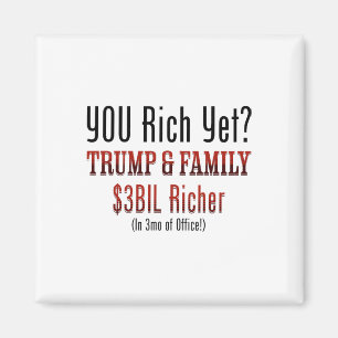 Imán Divertido Político Corrupto Trump se Enriquece En