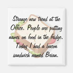 Imán Divertido puente de oficina