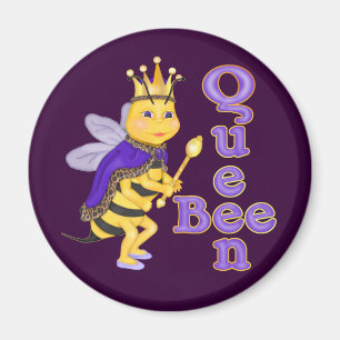 Imán Divertido Queen Bee