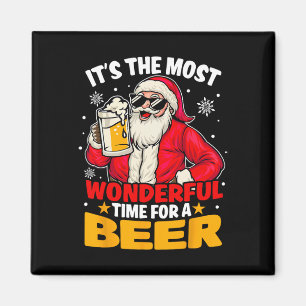 Imán Divertido Santa Claus Navidades de Navidad Familia