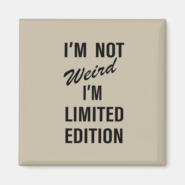 Imán Divertido sarcasmo dice fuente negra (Frente)