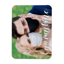 Divertido sea mi cuarentena 2021 Valentine con fot