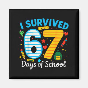 Imán Divertido Sobreviví 67 Días De Profesor Estudiante