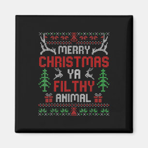 Imán Divertido solo en el cine en casa Feliz Navidad Fi