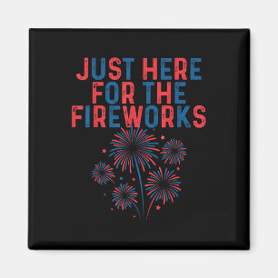 Imán Divertido Solo Estoy Aquí Por Los Fuegos Artificia
