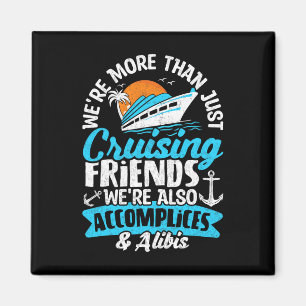 Imán Divertido Somos Más Que Solo Amigos de Crucero