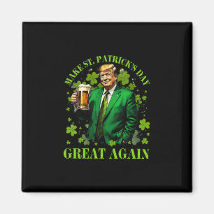 Imán Divertido Trump Hacer Que el Día de San Patricio S