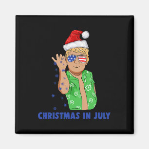 Imán Divertido Trump Papá Noel Sal Navidad En Julio Gif