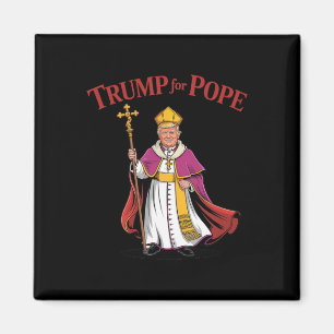 Imán Divertido Trump Para Papa Católico Vaticano Papado