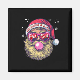 Imán Divertido Trump Santa Navidades Pink Bubble Gum Ma