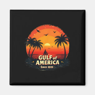 Imán Divertido Trump Shirt Golfo De Estados Unidos 2025