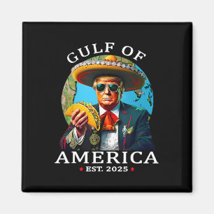 Imán Divertido Trump Shirt Golfo De Estados Unidos Este
