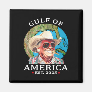 Imán Divertido Trump Shirt Golfo De Estados Unidos Este