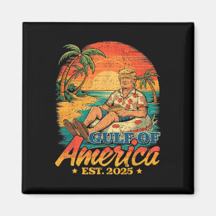 Imán Divertido Trump Shirt Golfo De Estados Unidos Este