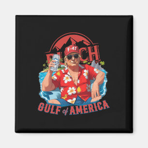 Imán Divertido Trump Shirt Gulf Of Us America Est 2025
