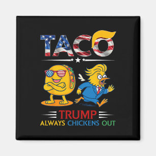 Imán Divertido Trump Taco Trump Siempre se Rinde _11