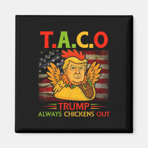Imán Divertido Trump Taco Trump Siempre se Rinde 23