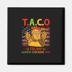 Imán Divertido Trump Taco Trump Siempre se Rinde 4