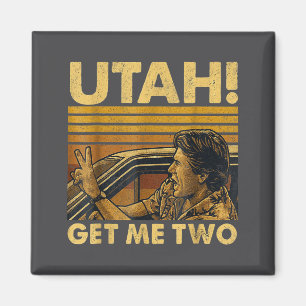 Imán Divertido Utah Consígueme Dos Gráfico de Cita Vint