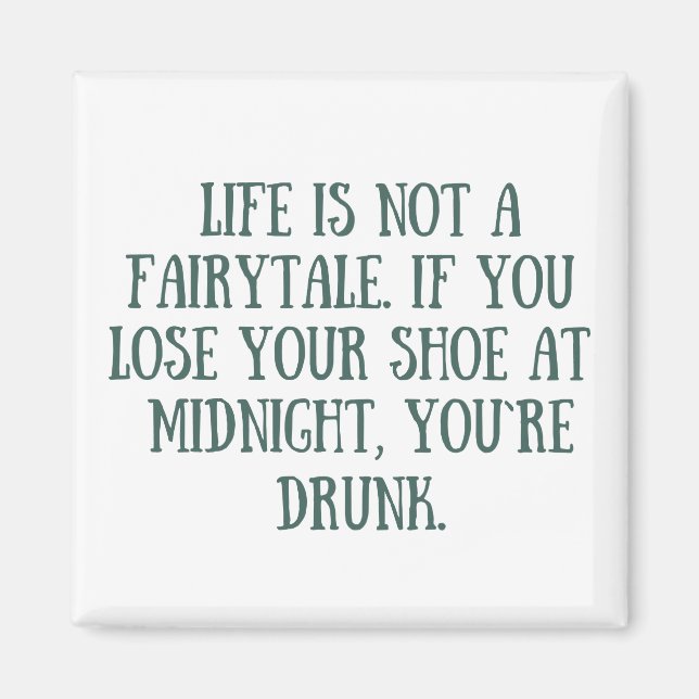 Imán divertidos dichos sarcásticos (Frente)