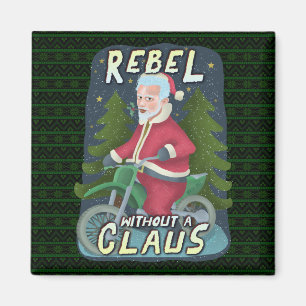Imán Divertidos Navidades de Santa Claus Humor