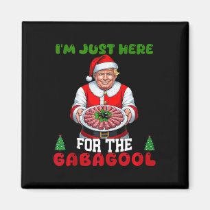 Imán Divertidos Navidades de Trump Estoy Acá Por Gabago