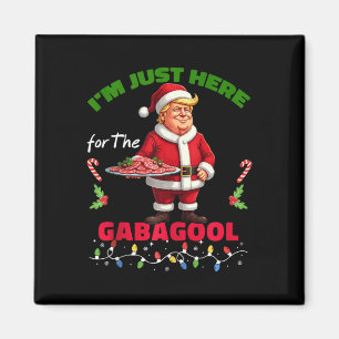 Imán Divertidos Navidades de Trump Estoy Acá Por Gabago