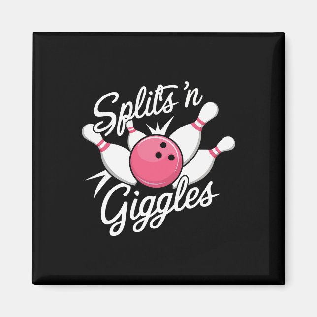 Imán Divide A Giggles Bowler Bowler Ball Y P (Frente)