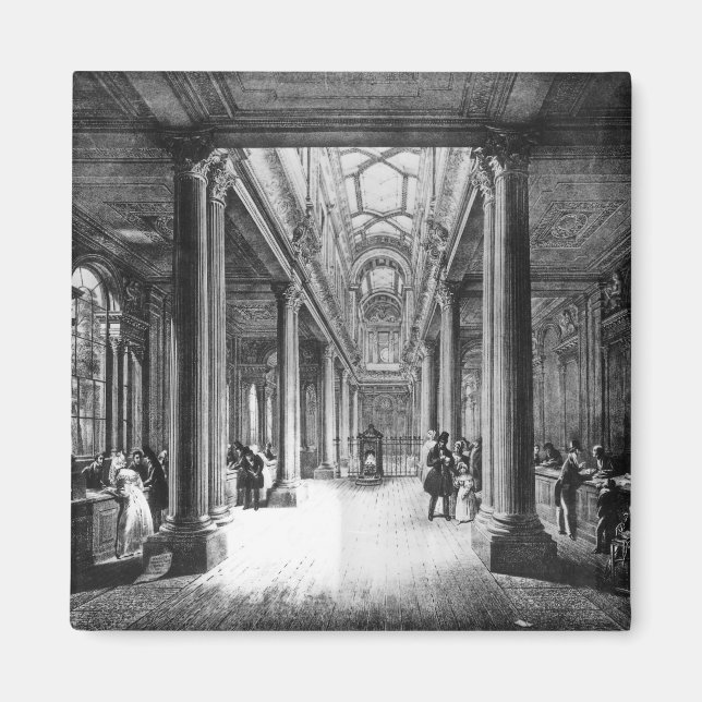 Imán Dividend Office, Banco de Inglaterra (Frente)